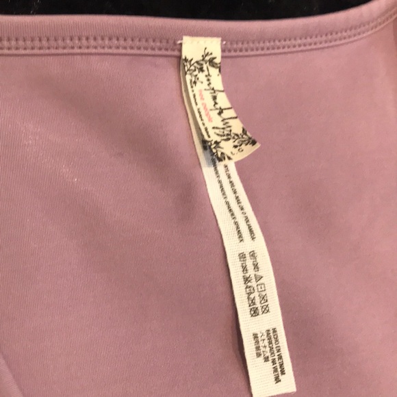 Free People Lavender Bodysuit. L - Picture 5 of 8